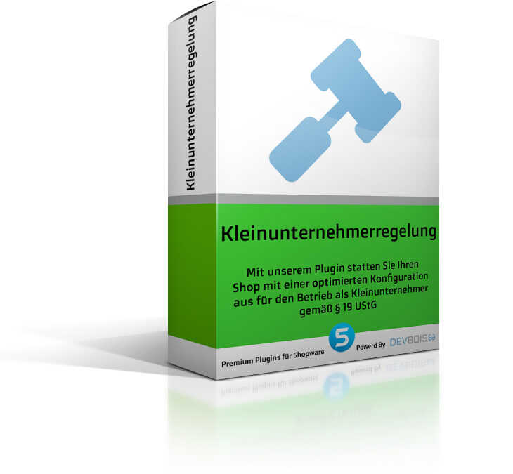 Kleinunternehmerregelung für Shopware